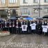 С протест пред КПК младежите на ДПС-НОВО НАЧАЛО поискаха закриването на бухалката на ПП