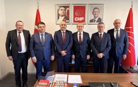 DPS, Türkiye’de Cumhuriyet Halk Partisi (CHP) temsilcileriyle görüştü