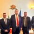 Делян Пеевски, лидер на ДПС и ПГ на ДПС-НОВО НАЧАЛО прие трима кметове в стратегията за ново начало на регионите